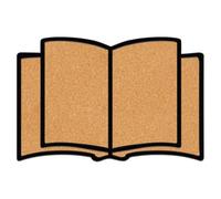 CRASPIRE Book Pin Cork Board 11.8x7.87In Framed Bulletin Display Badge Wooden Saddle Brown Wall Mounted Memory Memo Brooch Lapel Pin Holder Storage for Home Office School Classroom Wedding Decoration