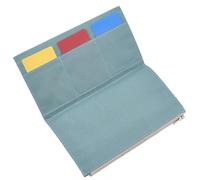 CRASPIRE Canvas Zipper Pocket for Travelers Notebook 8x4.7In Blue Insert Pouch Refill File Folders Planner Wallet Card Standard Passport Size TN Accessories Holder Invoice Storage Bag Journal Cover