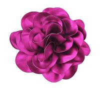 CRASPIRE Extra Large 7.8In Rose Flower Brooch Camellia Oversized Rose Red Pins Lapel Satin Fabric Handmade Vintage Elegant Floral for Women Bridal Dress Wedding Party Dance Banquet Clothes Accessories