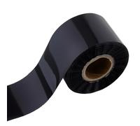 CRASPIRE Hot Stamping Foil Paper Roll 120m Black PET Hot Foil Transfer Roll 4.2cm Wide Heat Transfer Paper for Leather Bronzing Machine PU Heat Anodized Gilded