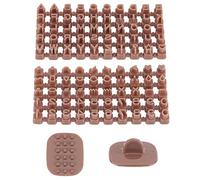 CRASPIRE Keoker Letter Stamps for Clay Polymer Clay Cutters Set Clay Earring Cutters Letters Brown Alphabet Number Clay Cutters Set for Clay Biscuit Pastry Baking Fondant Cake