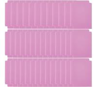 CRASPIRE Trading Card Dividers Pink Card Separator Card Sorting Tray Plastic Card Dividers Board Game Card Separator Card Deck Box Dividers for Game Organizer Storage 40sheets 2.75 x 3.7 Inch