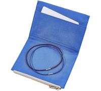 CRASPIRE Travelers Notebook Zipper Pocket Canvas 5 x 3.8in Insert Refill Pouch for Passport Size File Folder with Elastic Band Dark Blue Planner Wallet Card TN Accessory Holder Paper Storage Journal