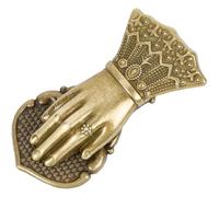 CRASPIRE Vintage Lady's Hand Shaped Book Clip 3D Metal Antique Bronze Paper Storage Holder Bookmark Page File Junk Journal Decorative Traveler Scrapbook Kit Document Stationery for Students Workbook