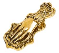 CRASPIRE Vintage Lady's Hand Shaped Book Clip 3D Metal Antique Golden Paper Storage Holder Bookmark Page File Junk Journal Decorative Traveler Scrapbook Document Stationery for Book Lovers Writers