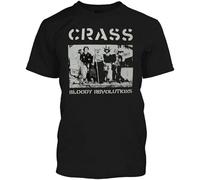 Crass Bloody Revolutions Mens T Shirt Punk Rock Anarchy Black