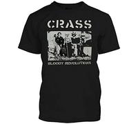 Crass Bloody Revolutions Mens T Shirt Punk Rock Anarchy Black