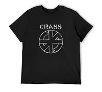 Crass Logo Men's T-Shirt Black L