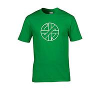 CRASS Punk Rock Retro Iconic Logo- Men's T-Shirt Lime