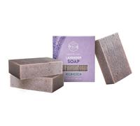 Crate 61, Handmade Vegan Natural Bar Soap Cold Pressed For Face And Body, With Premium Essential Oils, Eucalyptus & Peppermint For Men And Women 3 Pack (Lavender)