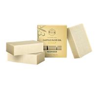 Crate 61, Handmade Vegan Natural Bar Soap Cold Pressed For Face And Body, With Premium Essential Oils, Eucalyptus & Peppermint For Men And Women 3 Pack (Castile)