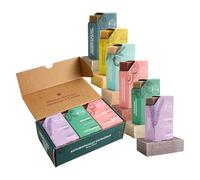 Crate 61, Vegan Natural Bar Soap, Dry Skin, Handmade Soap With Premium Essential Oils, Pack of 6 (Most Popular)