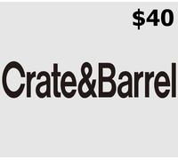 Crate and Barrel USD 40 Gift Card US