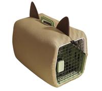 Crate Cover - Insulated Windproof Pet Shade | Drawstring Adjustable Cover For Dog And Cat Crates, Outdoor, Car, Truck, Hiking, Camping, Traveling, Vacation, Moving, Cold Weather, Home, Or Apartment Us