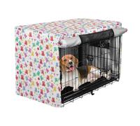 Crate Covers for Dog Cages Gummy Bear Privacy Kennel Cover with Roller Shades