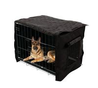 Crate Covers for Dog Cages | Windproof Insulated Heavy Duty Protection | Large Dog Crate Cover,for Pet Puppy Cat Bird House Inside Outside RV Camping Room Shelter