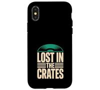 Crate Digging Vinyl Record Crate Digger Vinyl Collector Case for iPhone X/XS