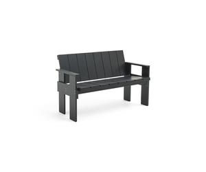 Crate Dining Bench Black