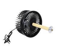Crate Fans for Dog Cages 2 Speeds Indirect Airflow Noiseless