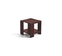 Crate Side Table Iron Red