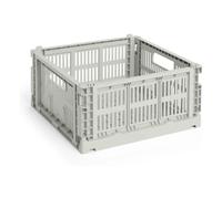 Crate square folding crate Grey M