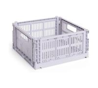 Crate square folding crate Lavender M