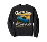 Crater Lake National Park Vintage Oregon Traveling Lover Sweatshirt