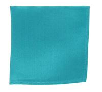 cravateSlim Teal Blue Pocket Square