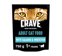 CRAVE Cat Dry with Salmon & Fresh Whitefish 750g