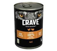 Crave Chicken and Turkey in Loaf 6 x 400 g Cans, Premium Adult Wet Dog Food