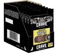 Crave Dog Treats Protein Wraps with 100% Natural Chicken 10 x 50g