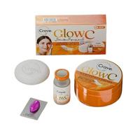 Crave Glow C 4-in-1 Beauty Cream Set - Face & Body Care with Vitamin C