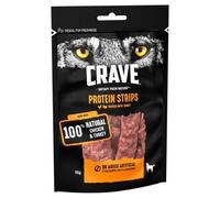 Crave Protein Strips With Turkey & Chicken 55G (Pack Of 7)