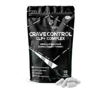 CraveControl GLP+ Complex | 90 Capsules | Appetite & Craving Control | Fibre-Based Fullness, Mood & Emotional Eating Balance | Glucomannan, Saffron, Inositol & Chromium | 30 Days Supply | by NutriVolv