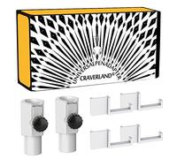 Craverland Universal Pen Adapter Set,Compatible with Maker 4 3/Maker,Explore Air 2/Air,Explore 4 3/Explore/Venture,Work with Sharpie,BIC,Crayola,Sakura and More Pens Less Than 0.5"