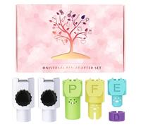 CRAVERLAND Universal Pen Adapter Set for Cricut Joy and Joy Xtra,Work with Sharpie,Crayola,Sakura,Stabilo and More Hard-Tip Pens Less Than 0.47 Inches