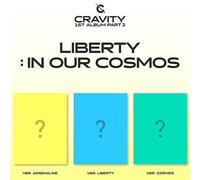 CRAVITY - CRAVITY PART.2 [ LIBERTY : IN OUR COSMOS ] 1st Album ( ADRENALINE / LIBERTY / COSMOS - RANDOM Ver. ) ( CD+PRE-ORDER ITEM+Photo BookLyric Book+Photo Card+Unit Photo Card )