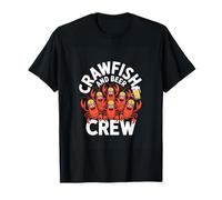 Crawfish and Beer Crew Funny Crawfish Boil T-Shirt