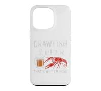 Crawfish And Beer That's Why I'm Here Funny Seafood Lobster Case for iPhone 13 Pro