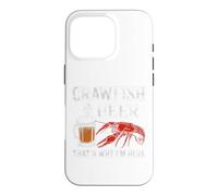 Crawfish And Beer That's Why I'm Here Funny Seafood Lobster Case for iPhone 16 Pro