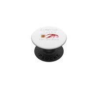 Crawfish And Beer That's Why I'm Here Funny Seafood Lobster PopSockets Adhesive PopGrip