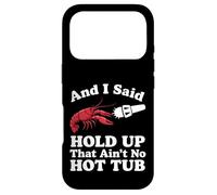 Crawfish And I Said Hold Up That Ain'T No Hot Tub Case for iPhone 17 Pro