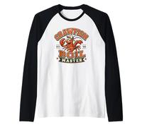 Crawfish Boil Master Funny Men's Crawfish Raglan Baseball Tee