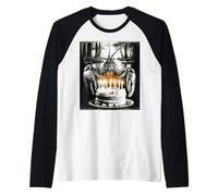 Crawfish Crayfish Crawdad Birthday Cake Bday Funny Party Raglan Baseball Tee