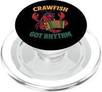 Crawfish Got Rhythm Accordion Music Player PopSockets PopGrip for MagSafe