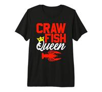 Crawfish Queen Boil Cajun Louisiana Premium T-Shirt