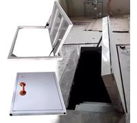 Crawl Space Access Door - 36"x29" Removable Inspection Hatch Cover with Suction Cup Opener Durable Basement Door for Easy Access & Concealed Storage in Kitchen Islands