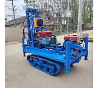 Crawler Deep Well Drill Machine for Shallow Well - Manual & Powered Auger Earth Driller with Extension Rods, Ideal for Garden, Lawn, Landscape and Household Water Drilling