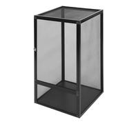 Crawler Feeding Aluminum Alloy Box, 45 * 45 * 80cm, Suitable For Chameleons And Lizards