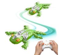 Crawler Gecko for Kids | Funny 360 Degree Rotating,Remote Control Climbing Car Toy - for Preschoolers Pupils Teens Halloween Birthday Christmas